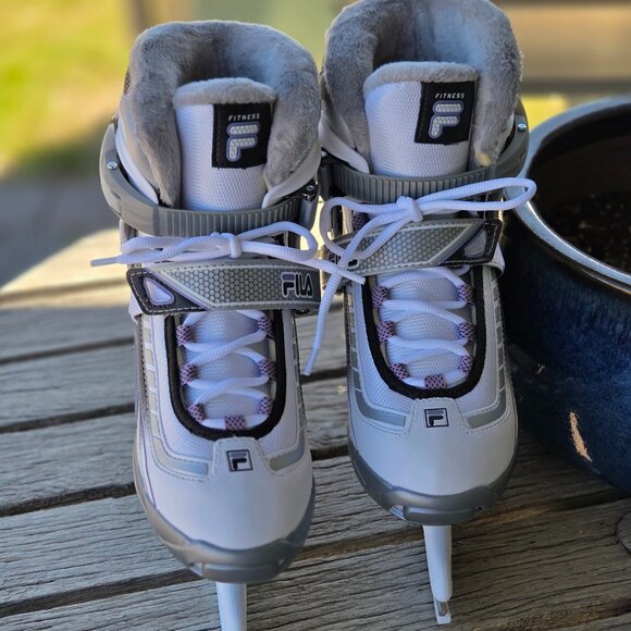 Sz 7 (EU 38) Women's FILA Bond Ice Skates w/Softwear Technology BRAND NEW - Picture 4 of 14